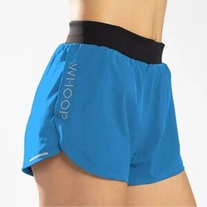 Whoop WOMEN'S SPEED SHORT 4" BLUE‎ SIZE MEDIUM